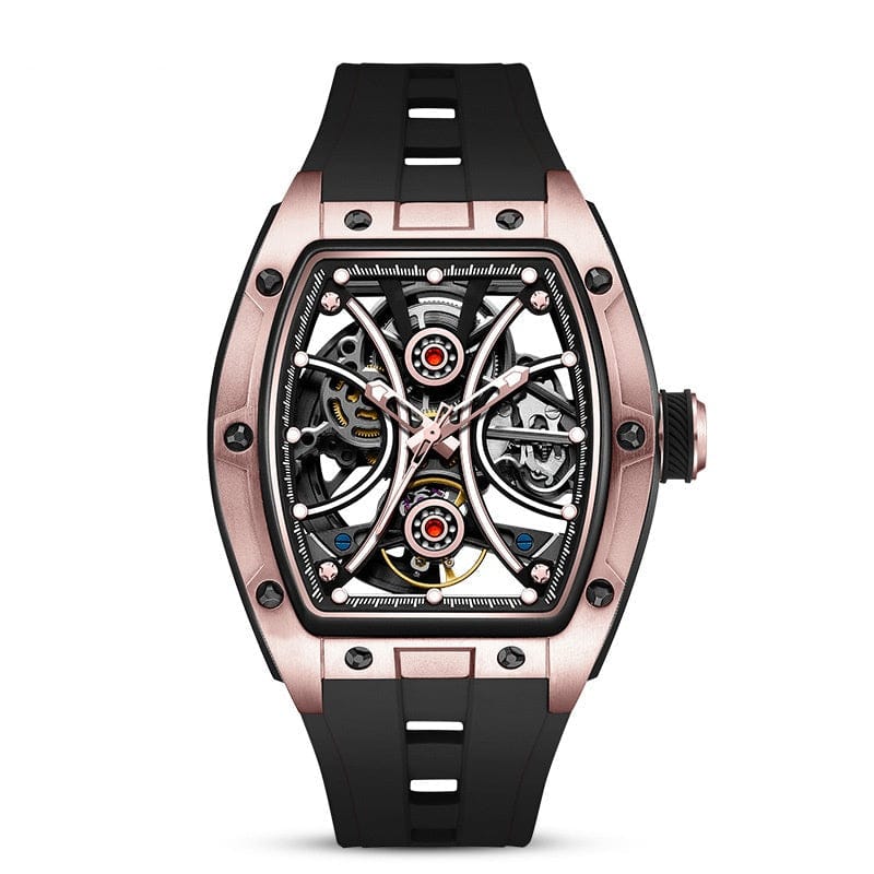 Waterproof Luminous Barrel Mens Watch - A-1 Thread Vault
