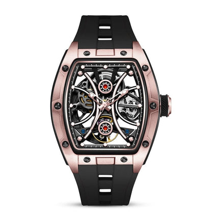 Waterproof Luminous Barrel Mens Watch - A-1 Thread Vault