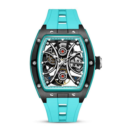 Waterproof Luminous Barrel Mens Watch - A-1 Thread Vault