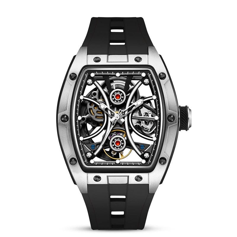 Waterproof Luminous Barrel Mens Watch - A-1 Thread Vault