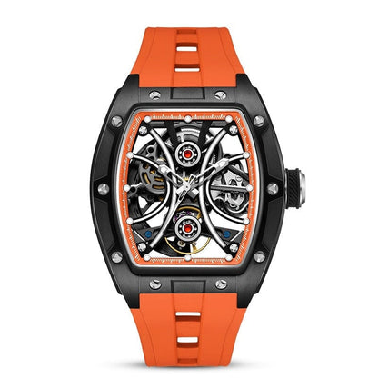 Waterproof Luminous Barrel Mens Watch - A-1 Thread Vault