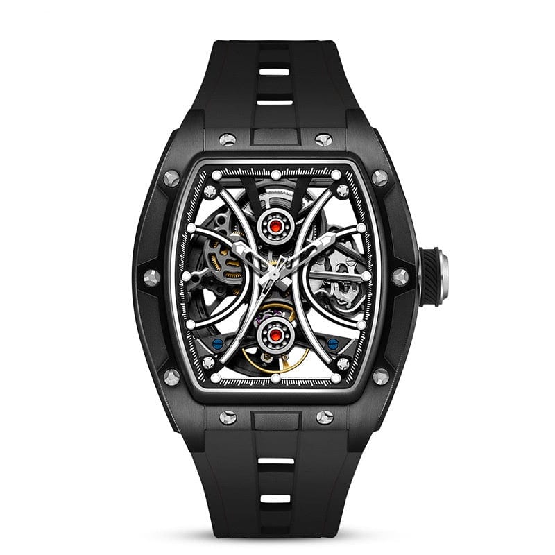 Waterproof Luminous Barrel Mens Watch - A-1 Thread Vault
