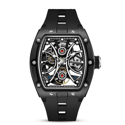 Waterproof Luminous Barrel Mens Watch - A-1 Thread Vault