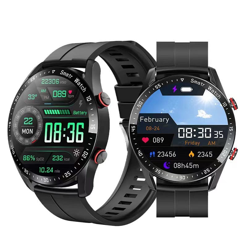 Waterproof Multi-functional Smartwatch With Long Battery Life And Motion Tracking - A-1 Thread Vault