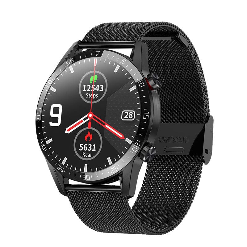 Waterproof Multi-functional Smartwatch With Long Battery Life And Motion Tracking - A-1 Thread Vault