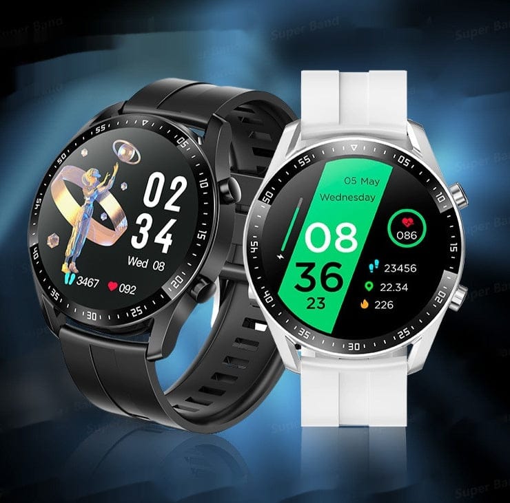 Waterproof Multi-functional Smartwatch With Long Battery Life And Motion Tracking - A-1 Thread Vault