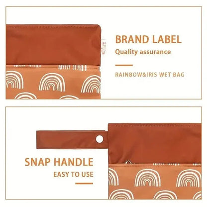 Waterproof Reusable Wet Bag Wet Dry Bags For Cloth Diapers & Breast Pump Parts - A-1 Thread Vault