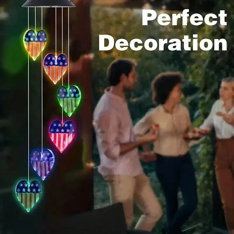 Waterproof Solar Wind Chime Light - A-1 Thread Vault