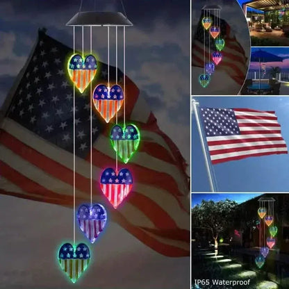 Waterproof Solar Wind Chime Light - A-1 Thread Vault