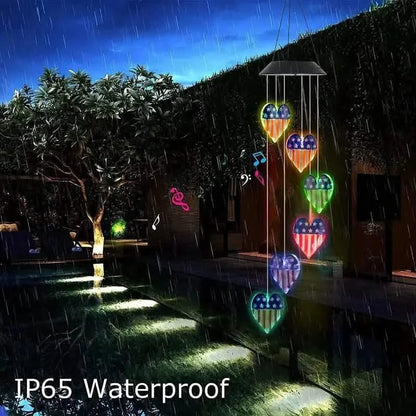 Waterproof Solar Wind Chime Light - A-1 Thread Vault