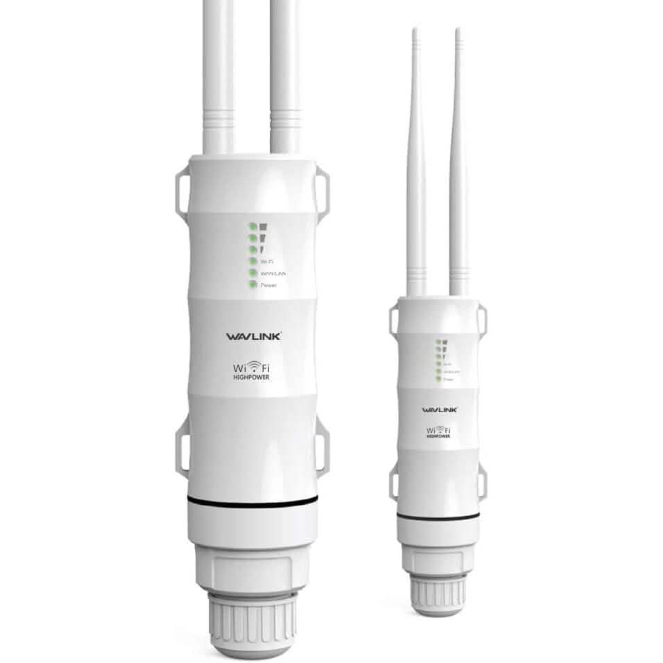 WAVLINK Outdoor WiFi Range Extender AC600 High Power Weatherproof Outdoor WiFi Extender (Refurbished) - A-1 Thread Vault