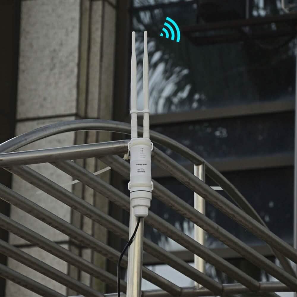 WAVLINK Outdoor WiFi Range Extender AC600 High Power Weatherproof Outdoor WiFi Extender (Refurbished) - A-1 Thread Vault