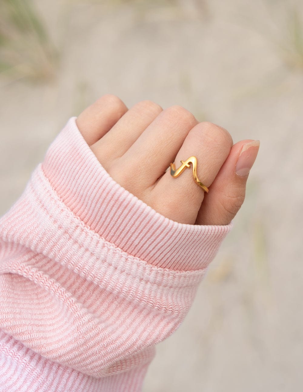 Wavy Cross Ring - A-1 Thread Vault