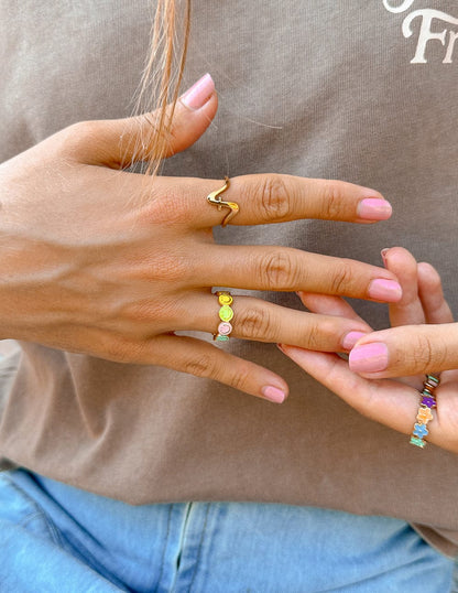 Wavy Cross Ring - A-1 Thread Vault
