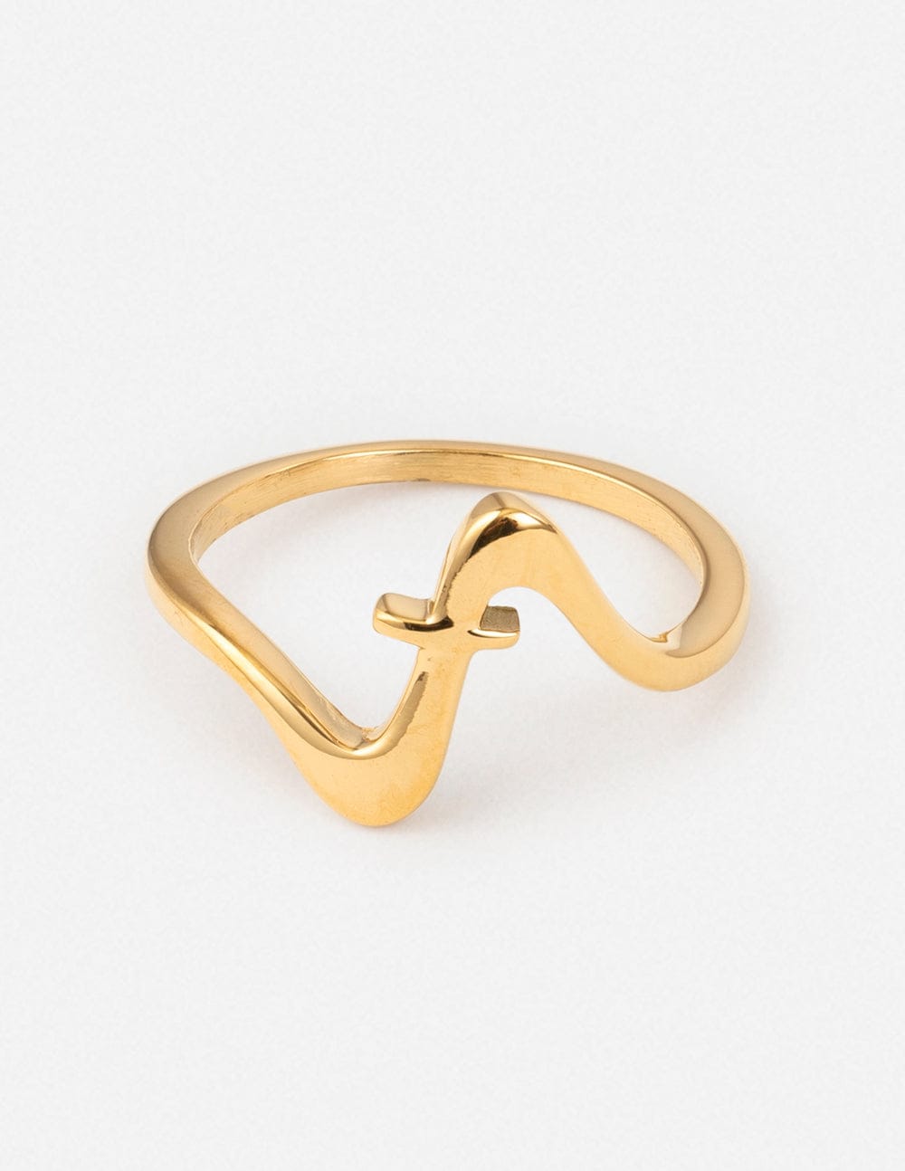 Wavy Cross Ring - A-1 Thread Vault