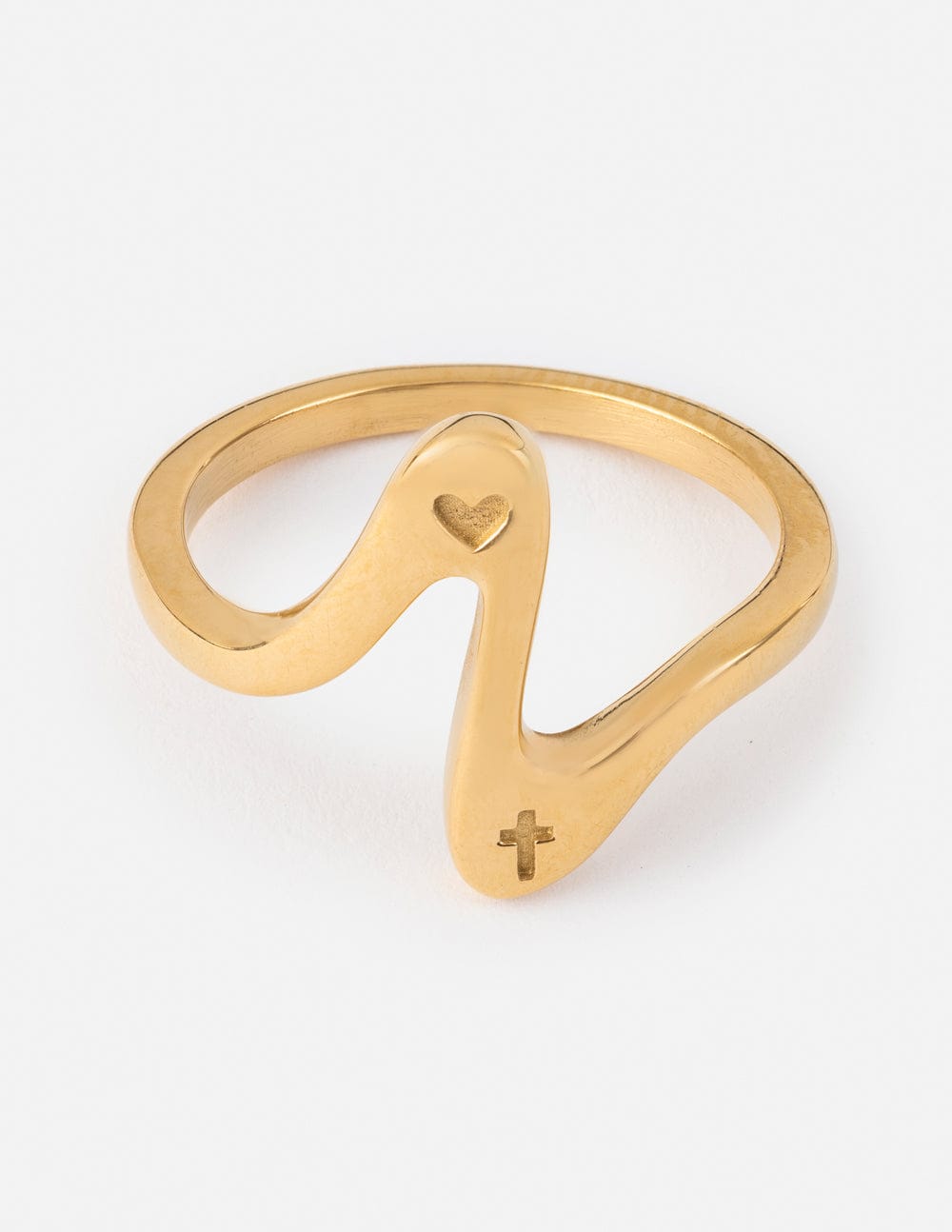 Wavy Heart Ring - A-1 Thread Vault