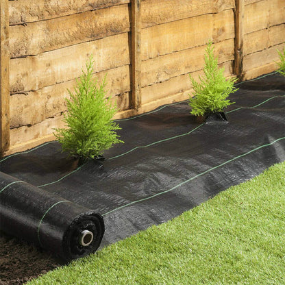 Weed Barrier Landscape Gardening Mat Fabric Woven - A-1 Thread Vault