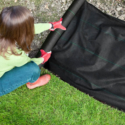 Weed Barrier Landscape Gardening Mat Fabric Woven - A-1 Thread Vault