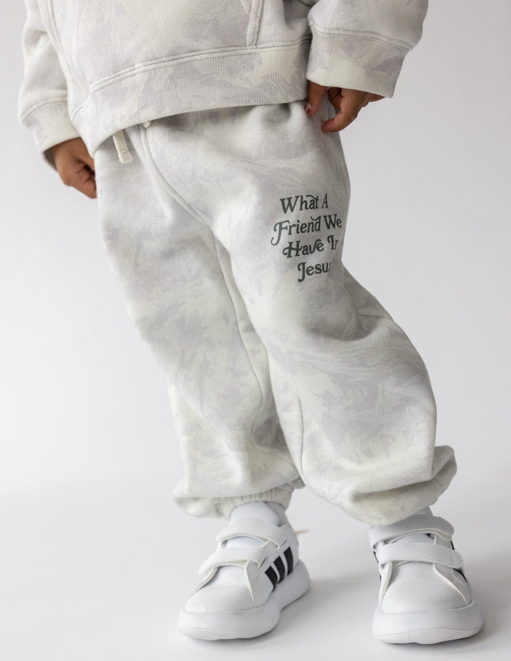 What a Friend in Jesus Camo Kids Sweatpant - A-1 Thread Vault