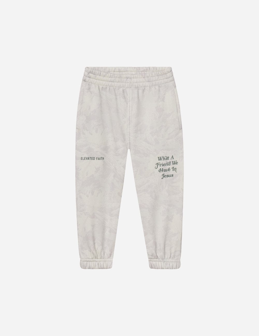 What a Friend in Jesus Camo Kids Sweatpant - A-1 Thread Vault