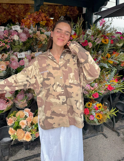 What a Friend in Jesus Camo Shacket - A-1 Thread Vault