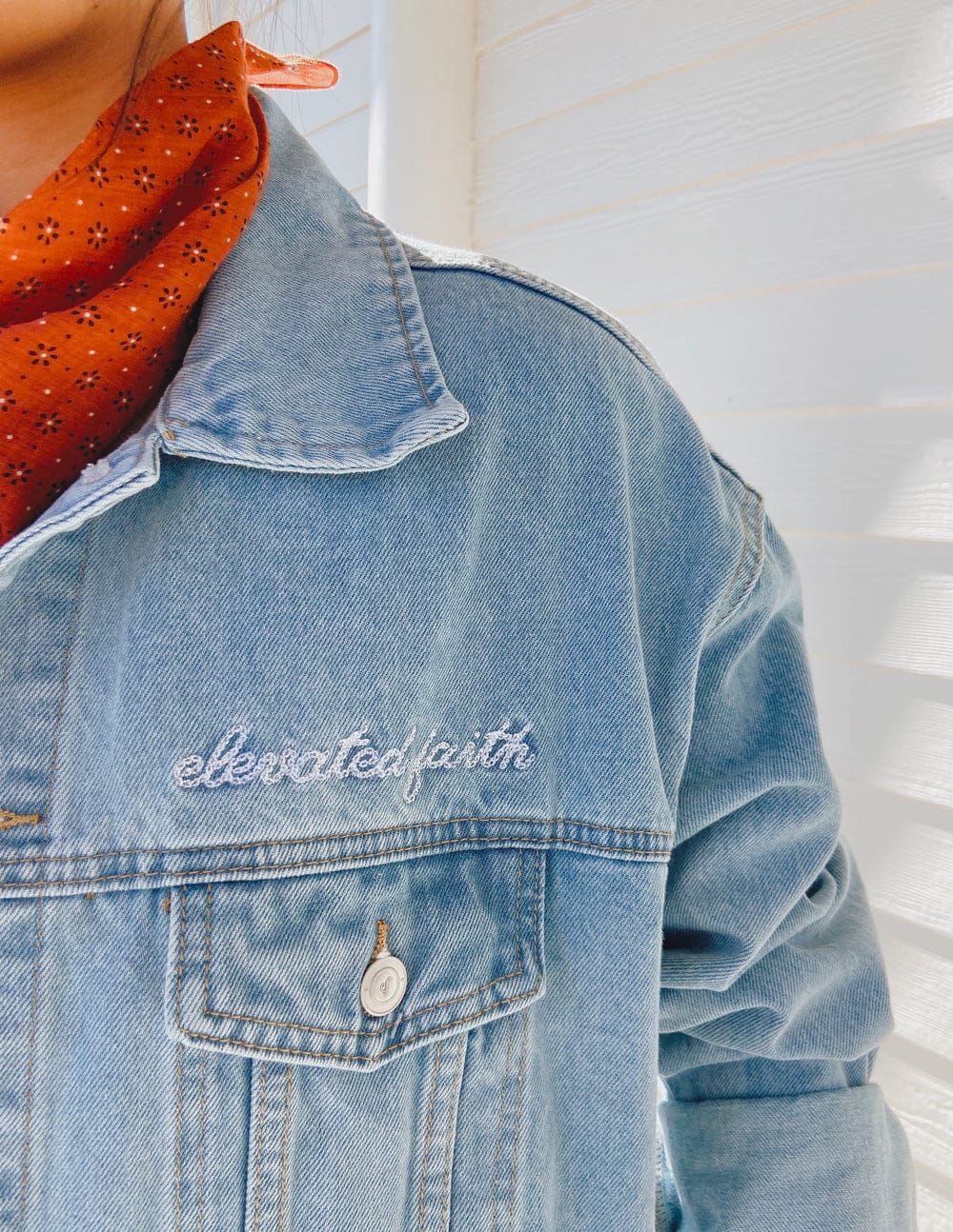 What a Friend In Jesus Denim Jacket - A-1 Thread Vault