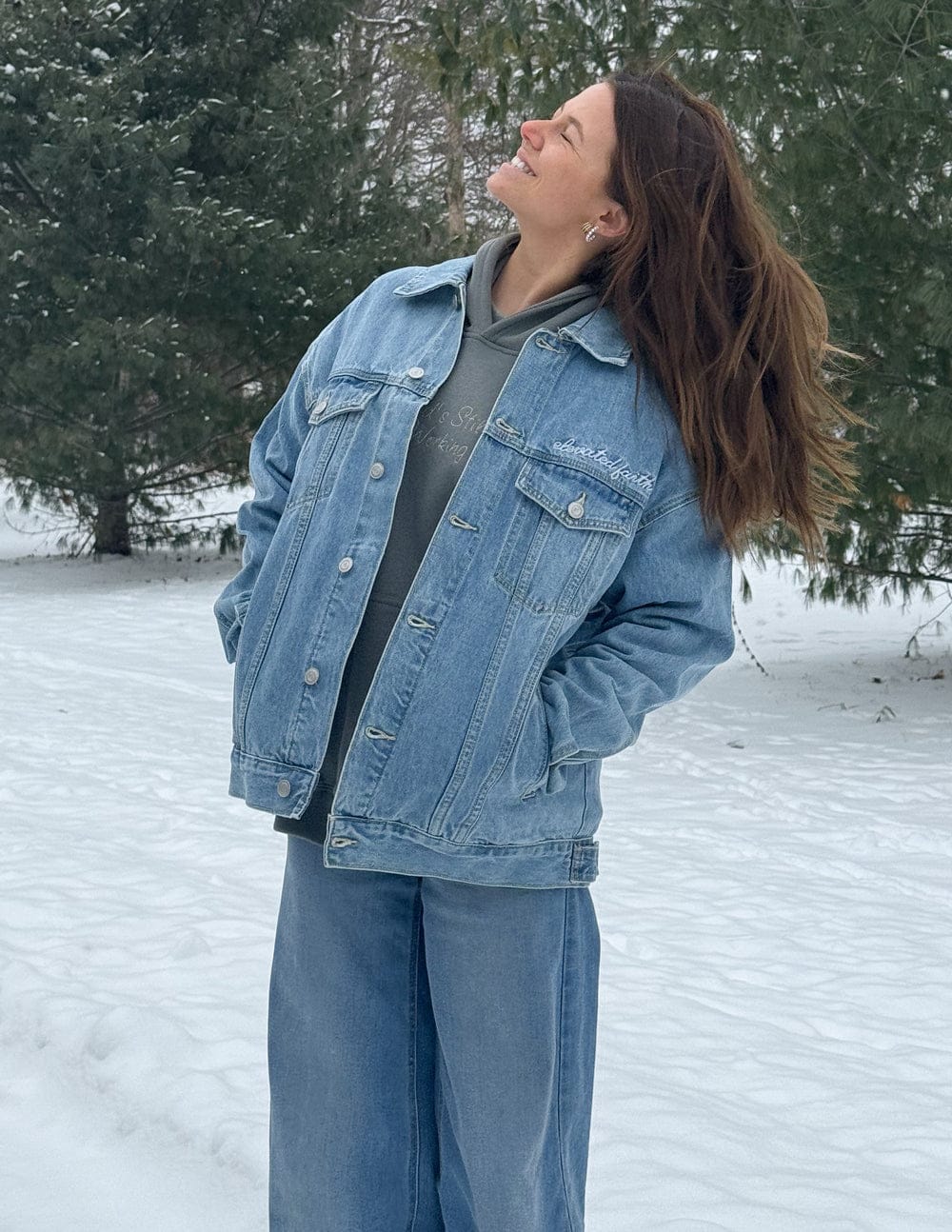 What a Friend In Jesus Denim Jacket - A-1 Thread Vault