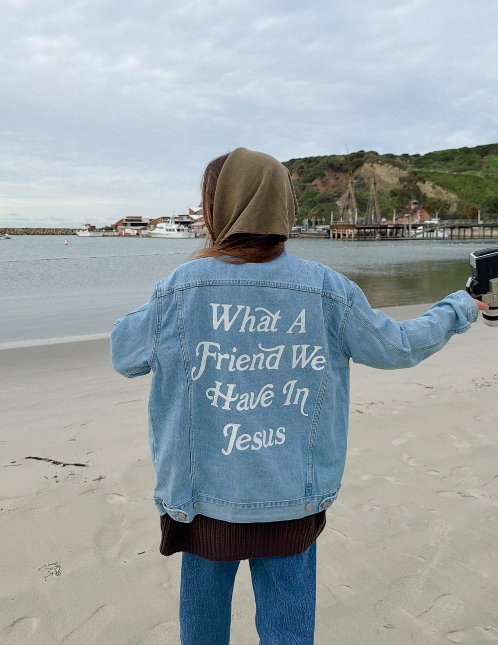 What a Friend In Jesus Denim Jacket - A-1 Thread Vault