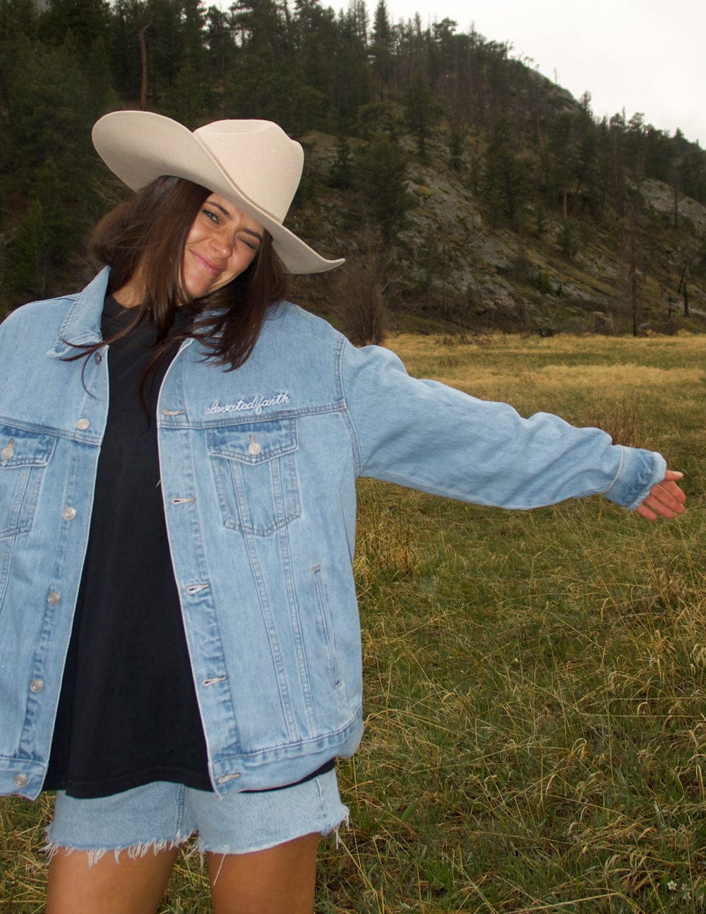What a Friend In Jesus Denim Jacket - A-1 Thread Vault