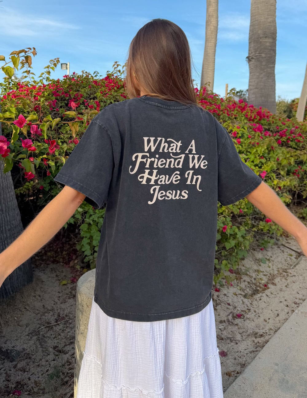What a Friend in Jesus Heavyweight Tee - A-1 Thread Vault