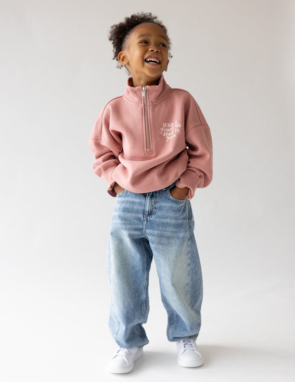 What a Friend in Jesus Kids Half-Zip - A-1 Thread Vault
