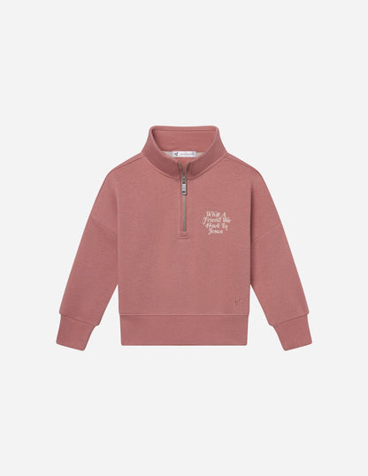 What a Friend in Jesus Kids Half-Zip - A-1 Thread Vault