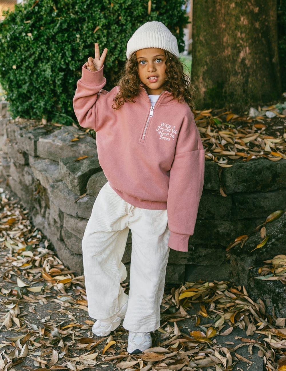 What a Friend in Jesus Kids Half-Zip - A-1 Thread Vault
