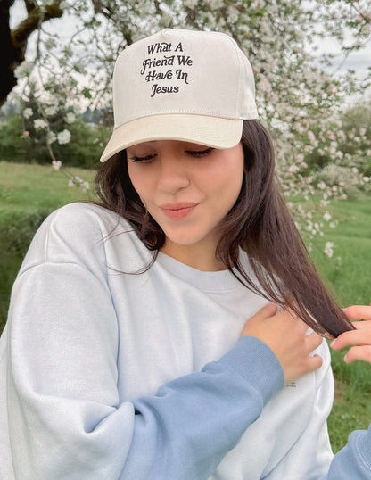 What a Friend in Jesus Trucker Hat - A-1 Thread Vault