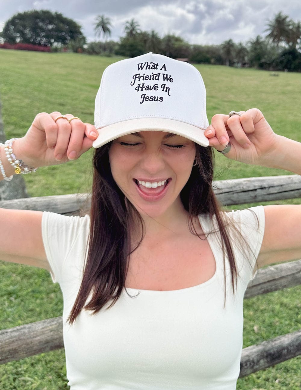 What a Friend in Jesus Trucker Hat - A-1 Thread Vault