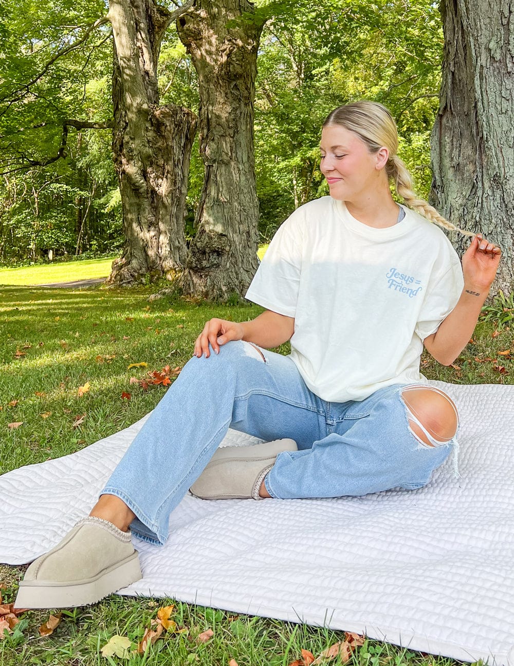 What a Friend in Jesus Unisex Tee - A-1 Thread Vault