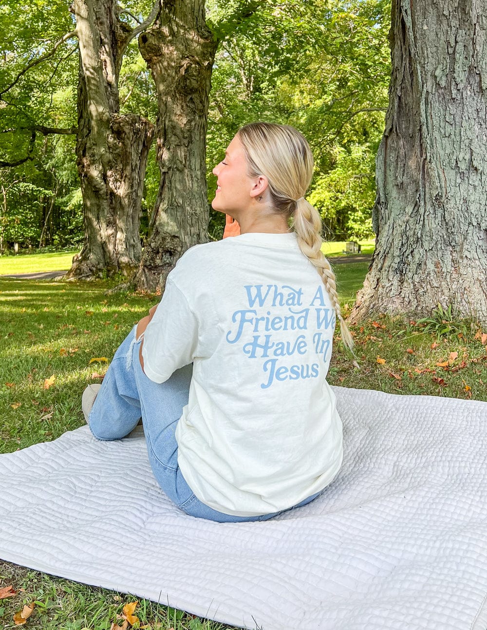 What a Friend in Jesus Unisex Tee - A-1 Thread Vault