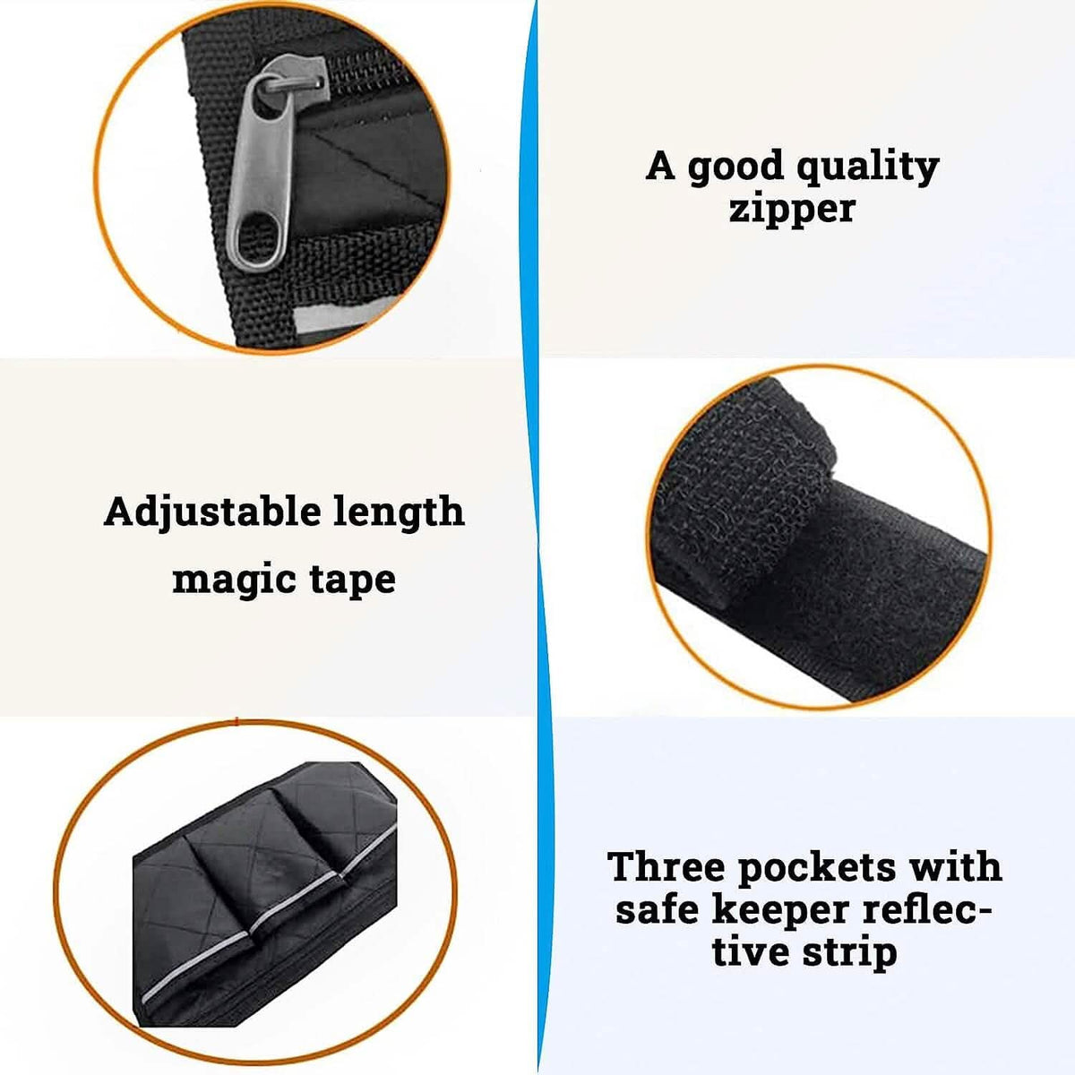Wheelchair Armrest Organizer Bag - A-1 Thread Vault
