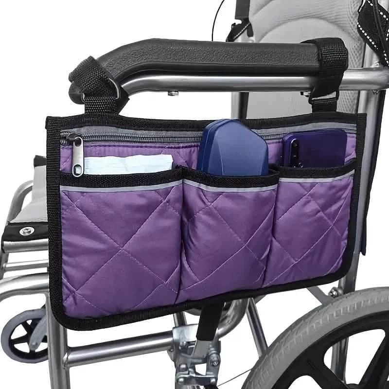 Wheelchair Armrest Organizer Bag - A-1 Thread Vault