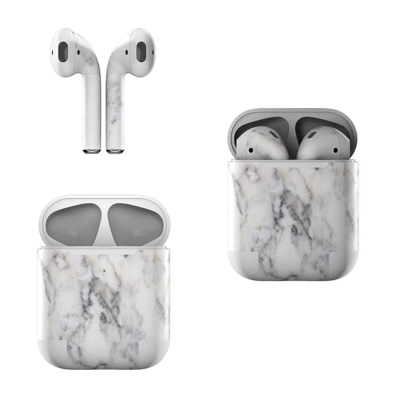 White Marble - Apple AirPods Skin - A-1 Thread Vault