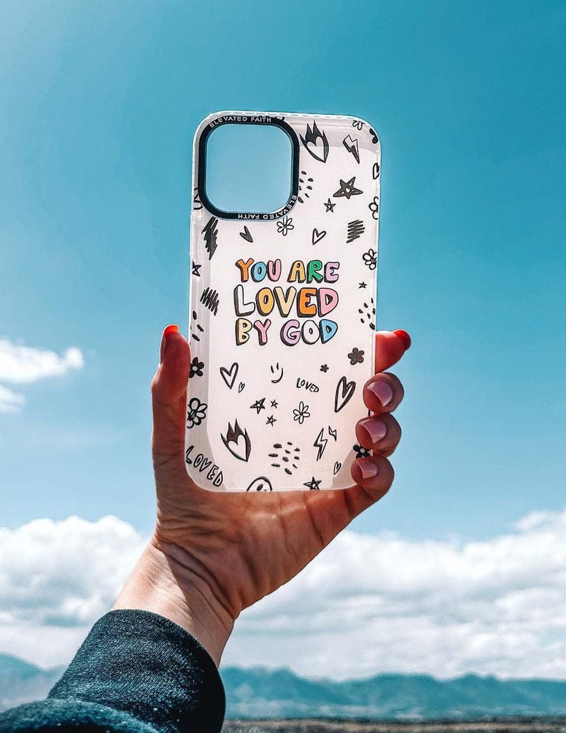 White You Are Loved By God Phone Case - A-1 Thread Vault