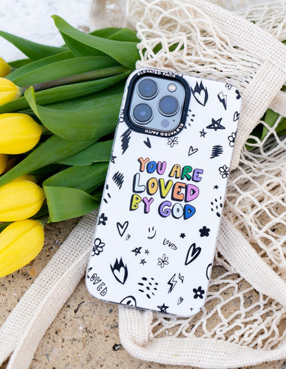 White You Are Loved By God Phone Case - A-1 Thread Vault