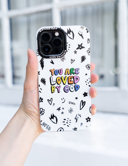 White You Are Loved By God Phone Case - A-1 Thread Vault