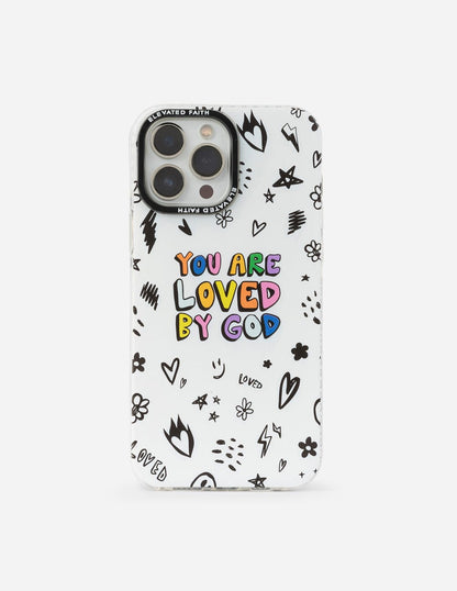 White You Are Loved By God Phone Case - A-1 Thread Vault