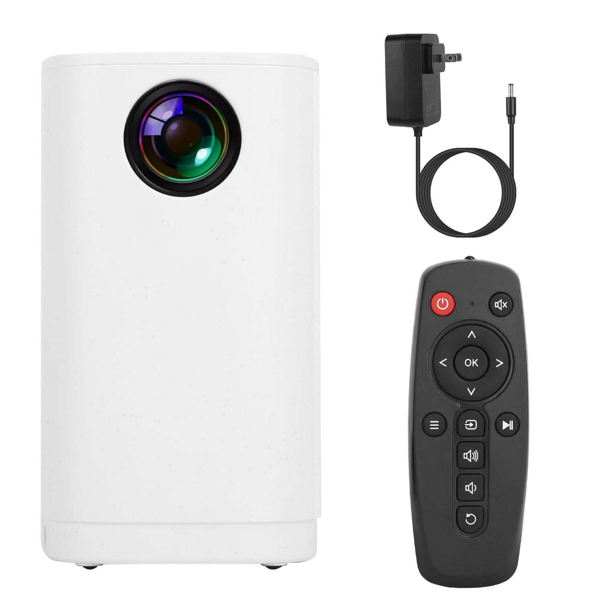 WiFi 1080P Projector Phone Projector Home Movie Projector Compatible with IOS Android iPads U Disk - A-1 Thread Vault