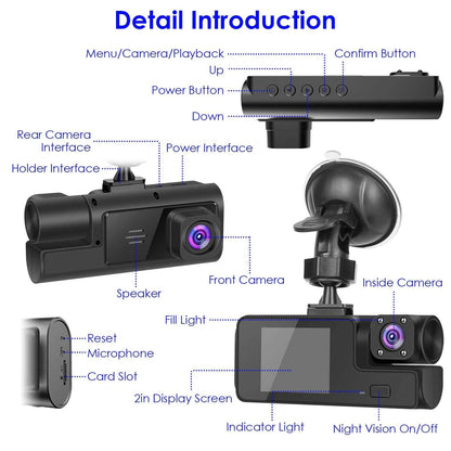Wifi FHD 1080P Car Dash Cam - A-1 Thread Vault