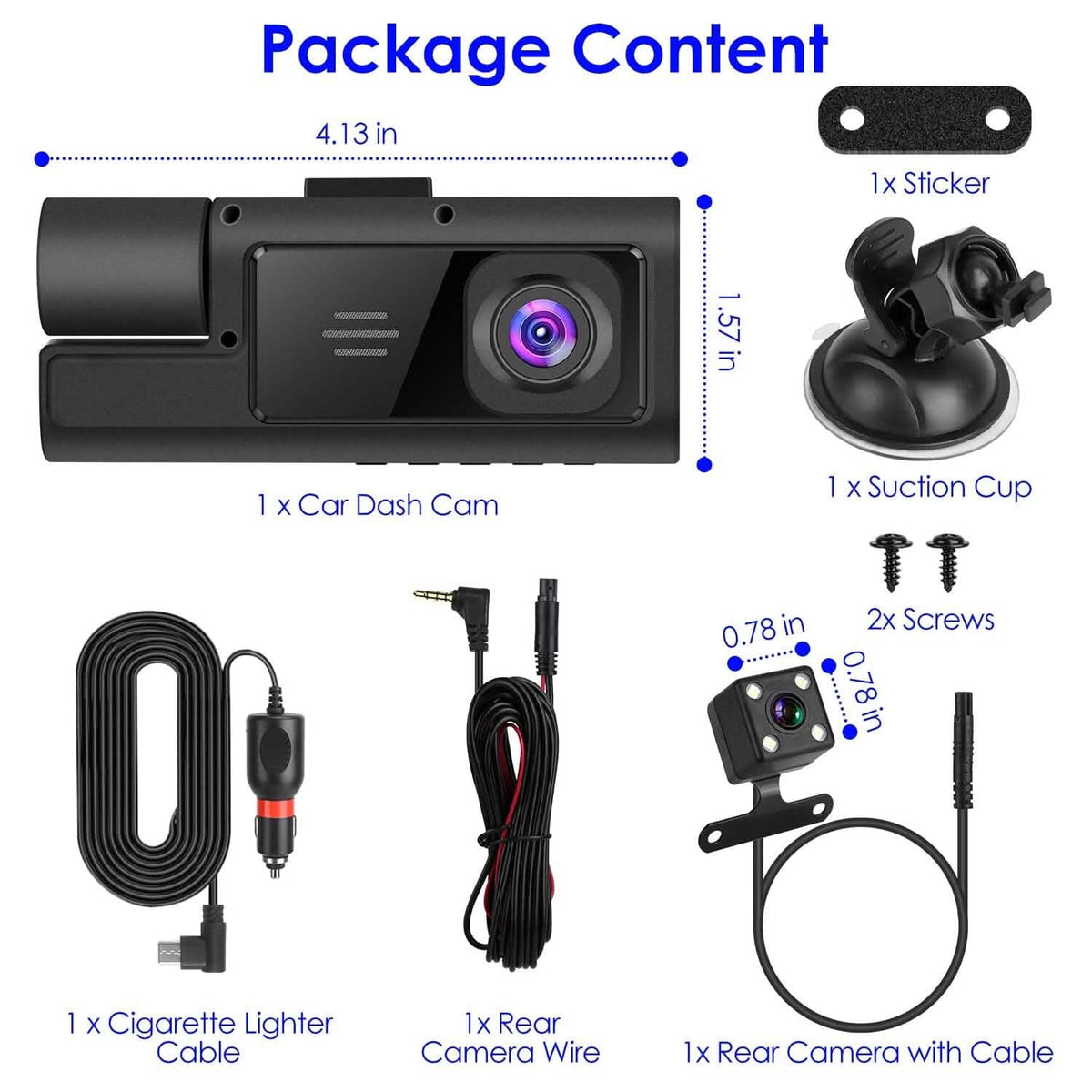 Wifi FHD 1080P Car Dash Cam - A-1 Thread Vault