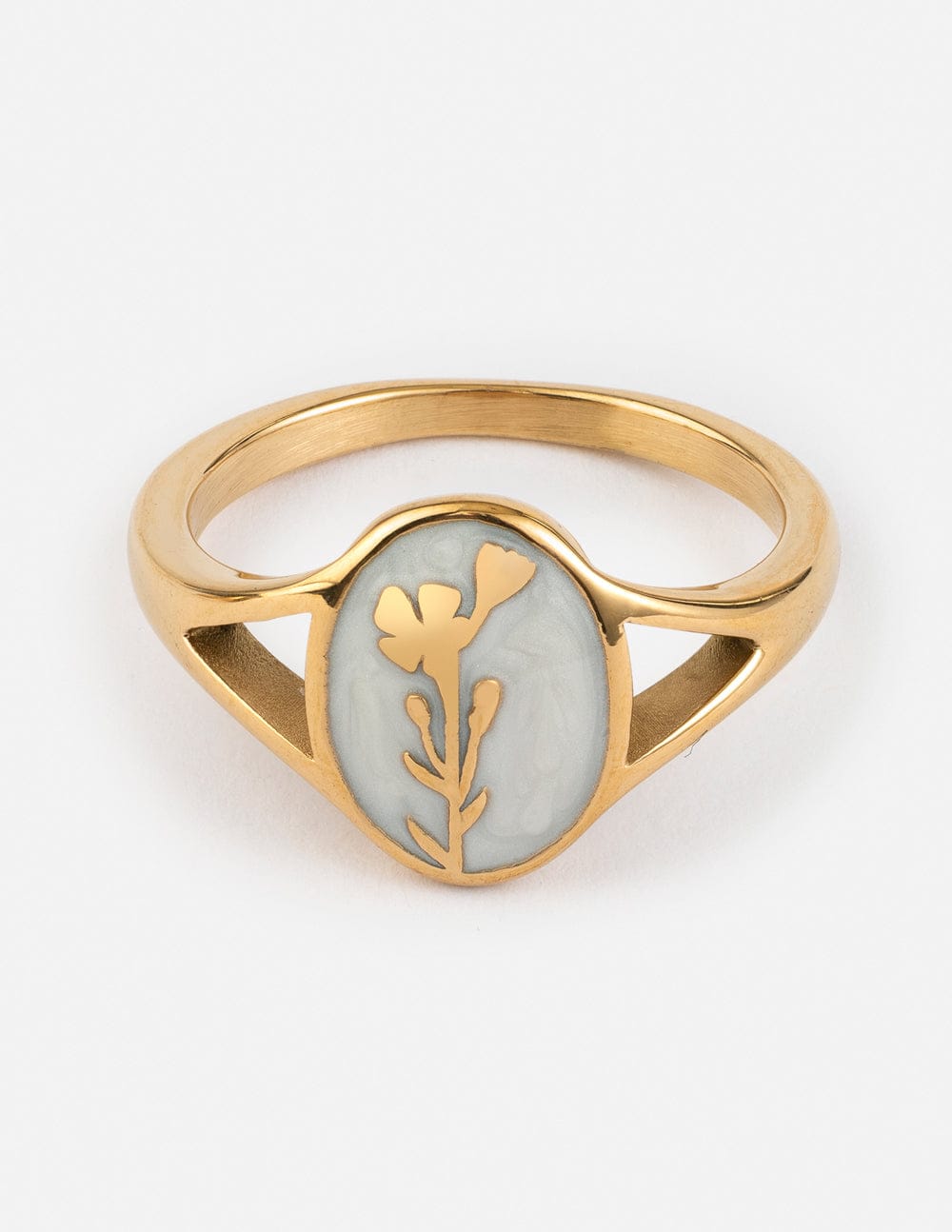 Wildflower Signet Ring - A-1 Thread Vault
