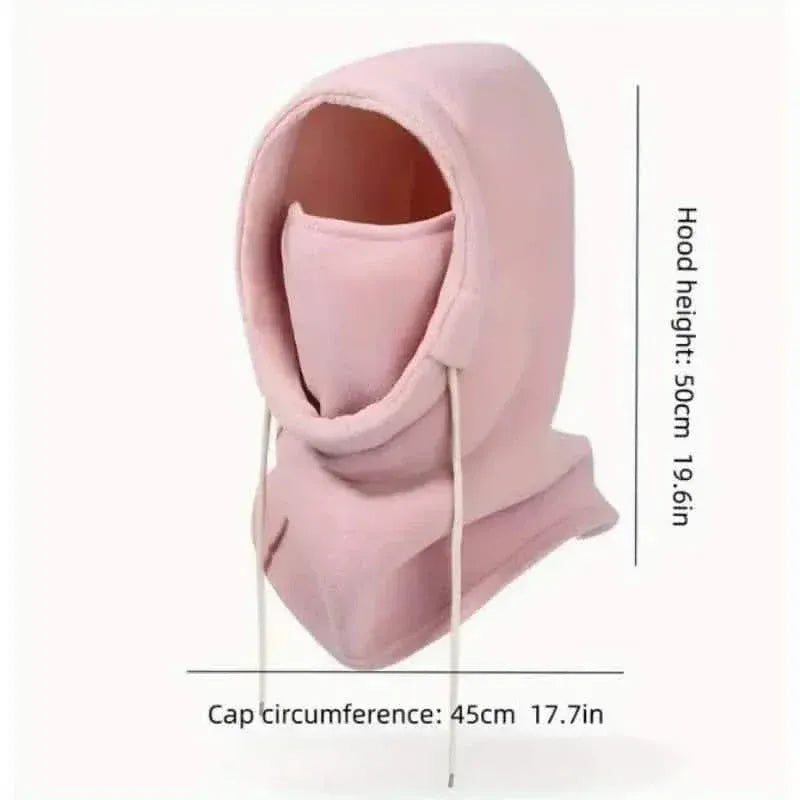 Winter Balaclava Hooded Scarf - Warm Neck Gaiter with Hood - A-1 Thread Vault