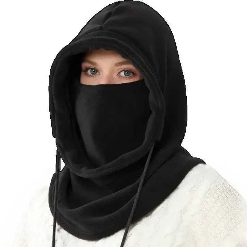 Winter Balaclava Hooded Scarf - Warm Neck Gaiter with Hood - A-1 Thread Vault